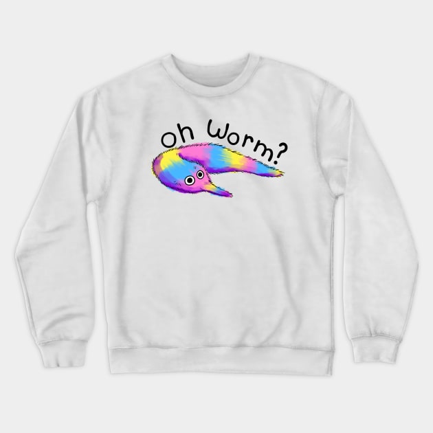 worm Crewneck Sweatshirt by Sketchyleigh